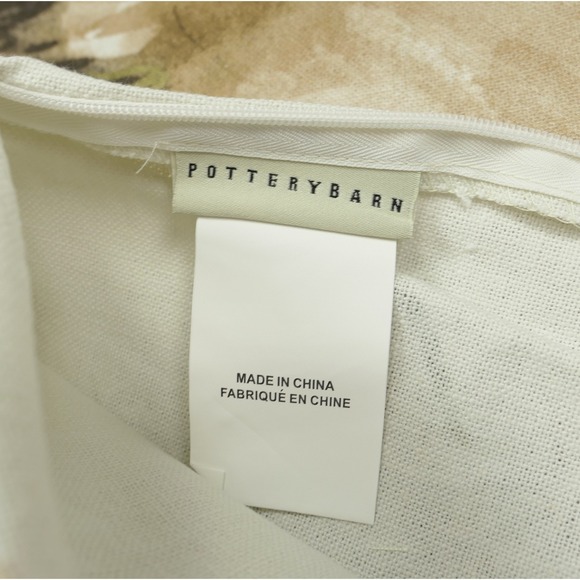 Pottery Barn Painted Fox 20" x 20" Pillow Cover NWT ~ Woodland Cabin Decor NEW! - Picture 6 of 7